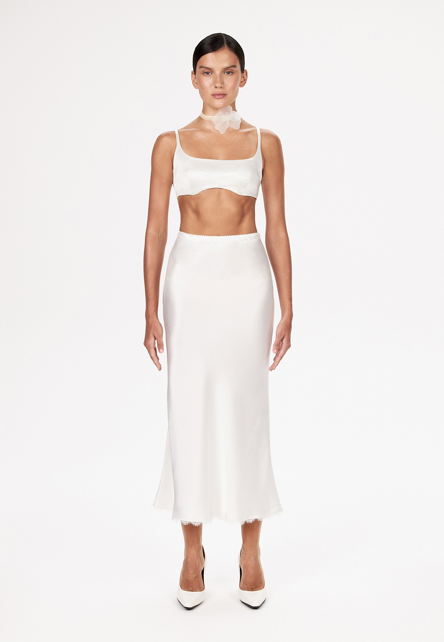 Юбка из атласа ALMOST READY