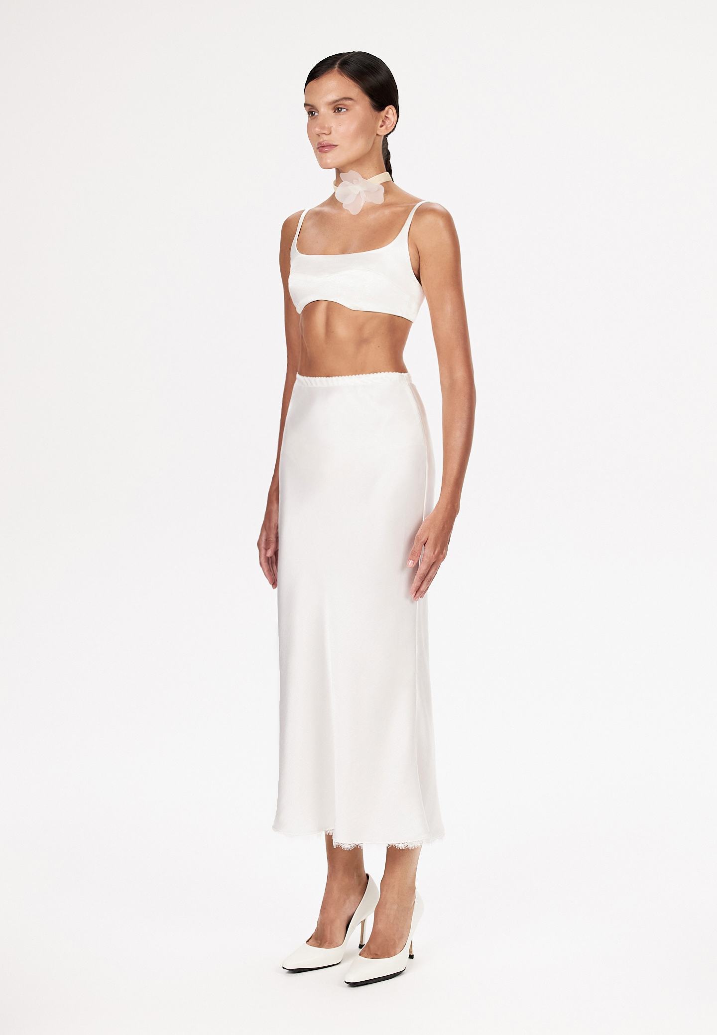 Юбка из атласа ALMOST READY